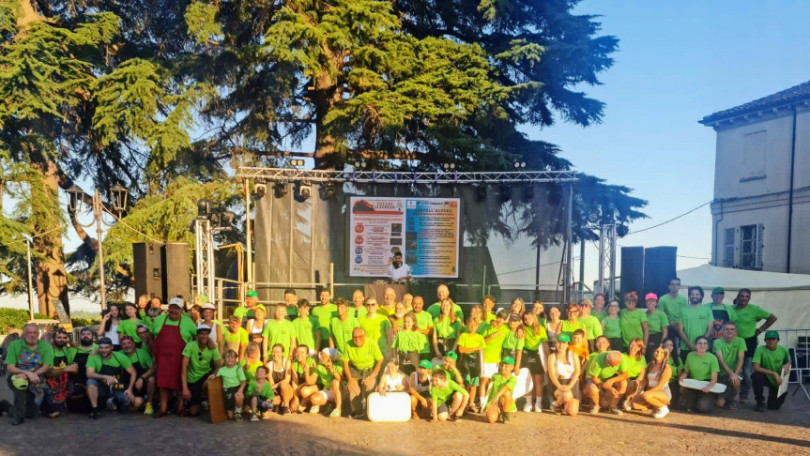 Successo per la festa delle leve a Castell'Alfero